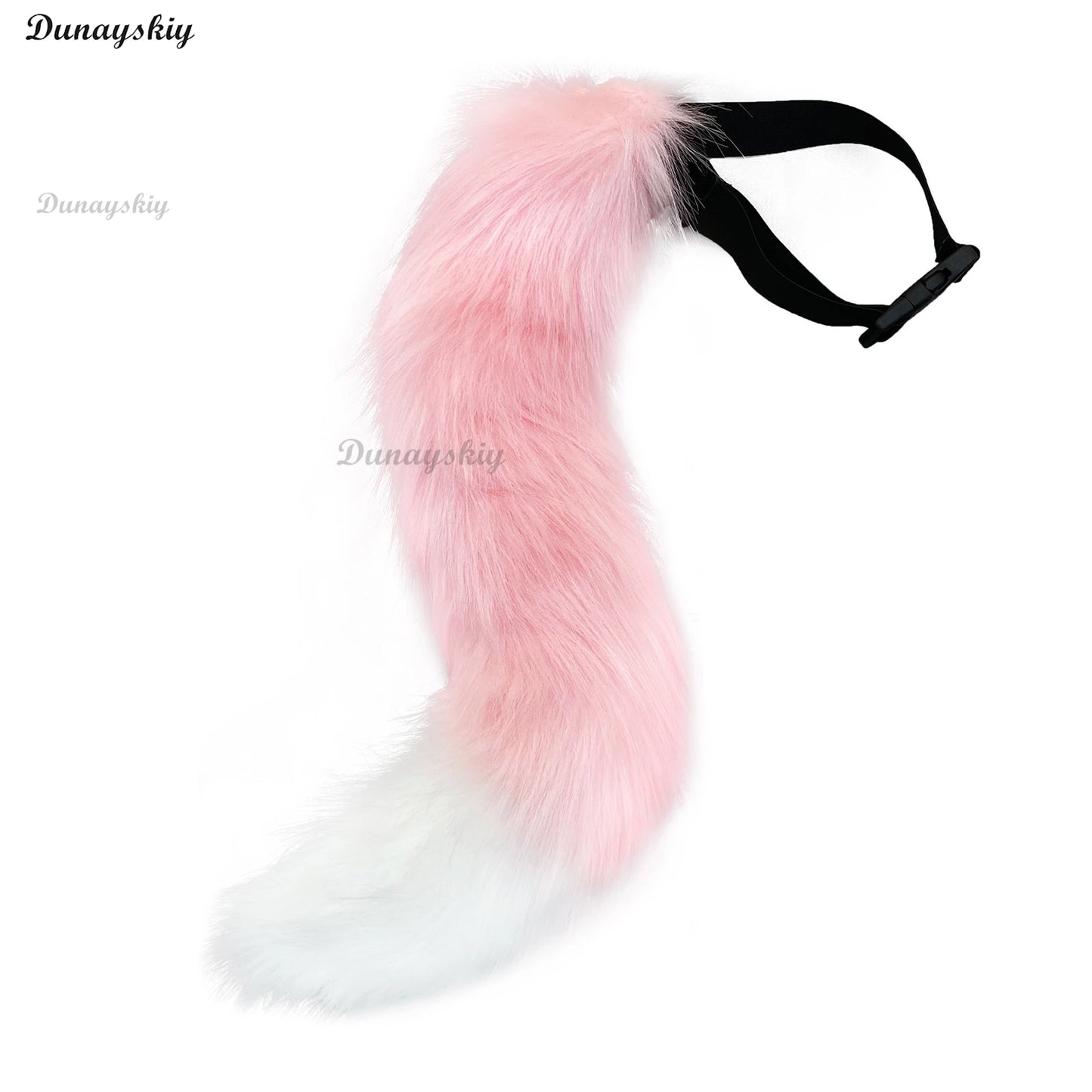 Fluffy Fur Fox Ear Headpiece Tail Cat Claw Glove Headband Necklace Cute Fox Japanese Anime Cosplay Costume Accessory Halloween