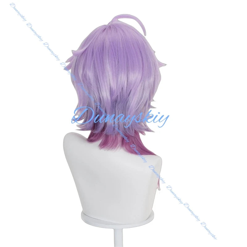 Game Anime Genshin Impact Durin Cosplay Wig Headwear Halloween Costume Accessories Hairpiece Role Play Fashion Birthday