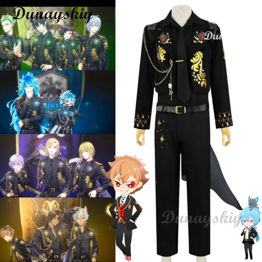 Game Twisted Anime 5th Cosplay Ace Jack Azul  Kalim Vil Epel Idia Silver Lilia Floyd's 5th Anniversary Costume Halloween uniform