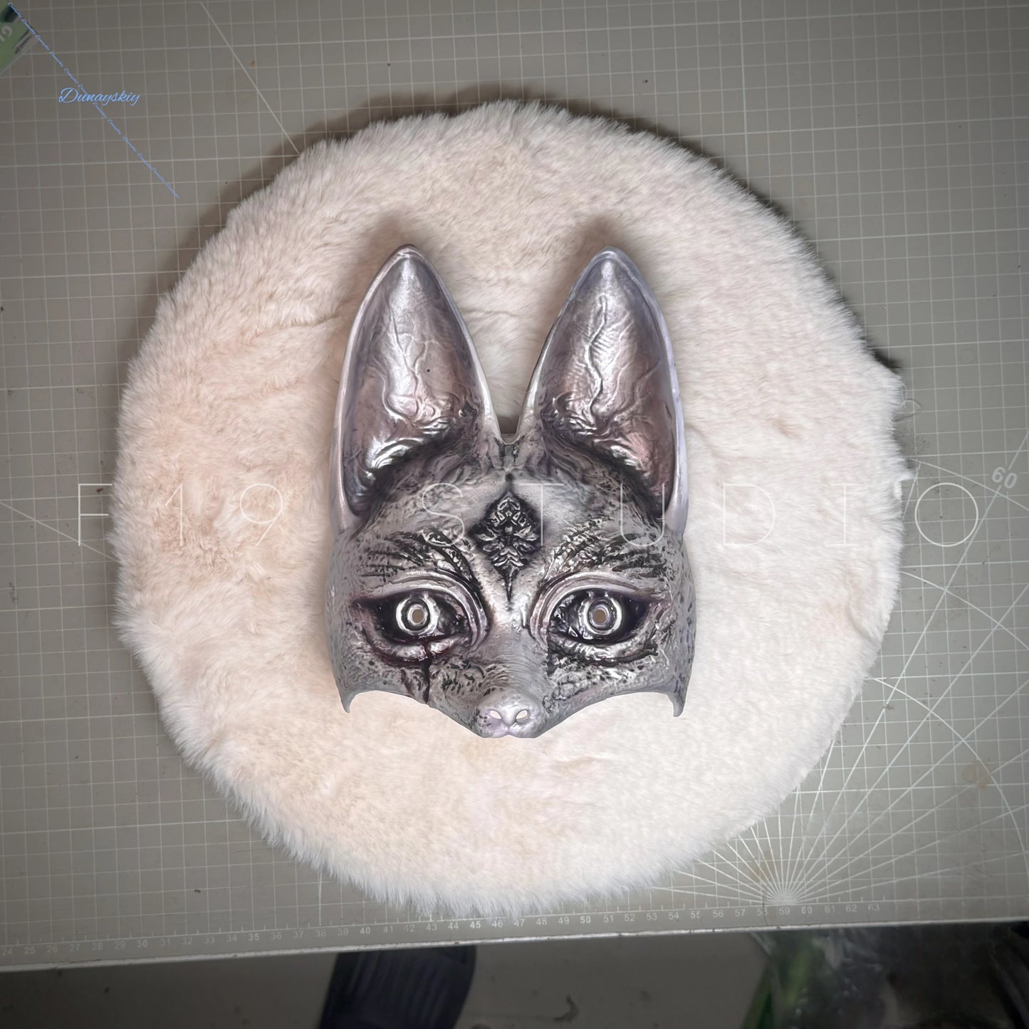 Hinako Shimizu Fox Mask 2Style Silent Hill Horror Game Scary Cosplay Halloween Roleplay Prop