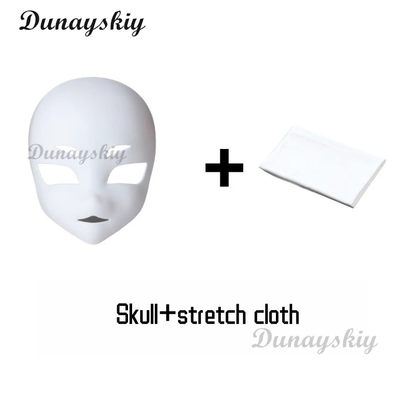 Furry Animal Kigurumi Base Beast Head Mask Cosplay Skull DIY Thicken Plastic Masks Carnival Anime Halloween Party Costume Props