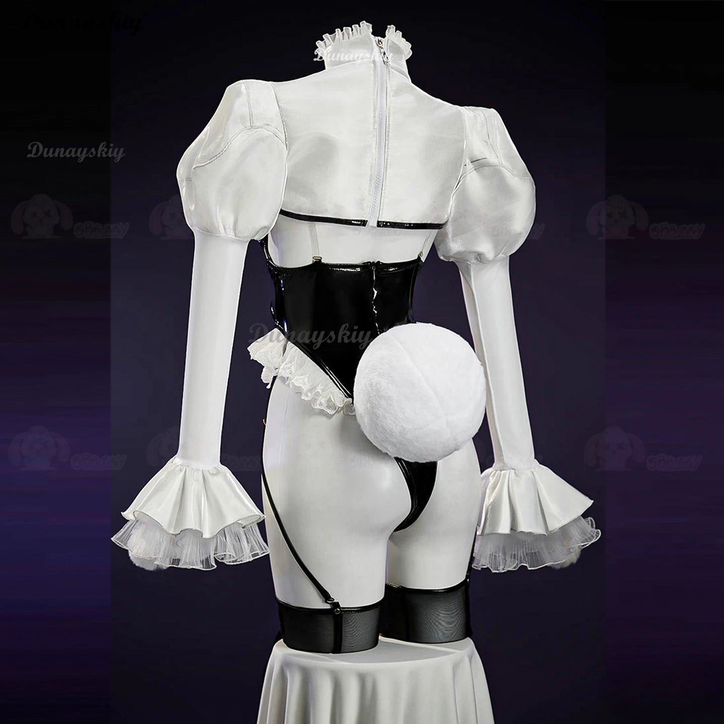 Game NieR: Automata 2B Sexy Cosplay Costume Maid Doujin Bunny Girl Uniforms Headwear Props Wig Halloween Rabbit Girl Clothes