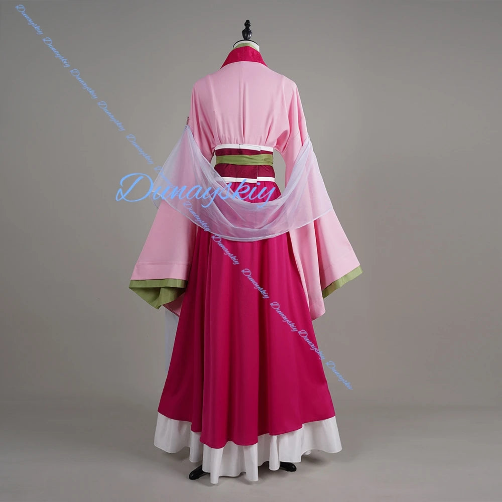 Maomao Halloween Little Zombie Cosplay Anime The Apothecary Diaries Cosplay Costume Qipao Uniforms Clothes Sets Wig Cosplay