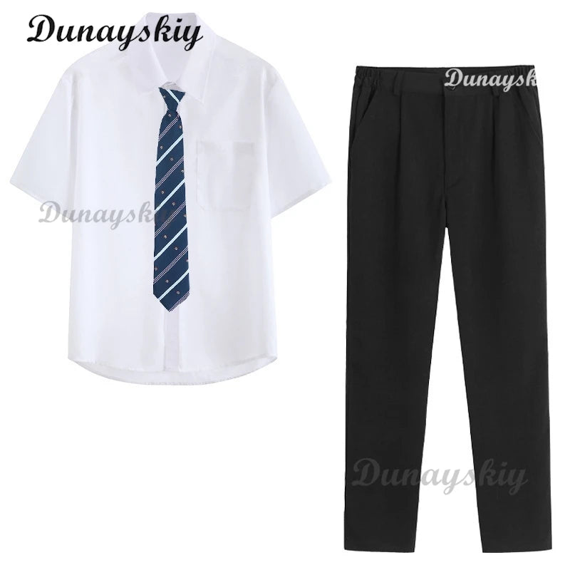 Anime Alien Stage Till Cosplay Costume Wig Prop Bag School Uniform Clothing Holloween Party Show RolePlay Set Customized