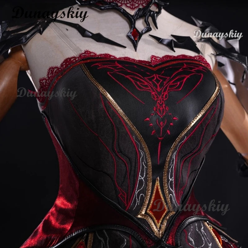 Love and Deepspace Heroines Cosplay Costume Abysm Sovereign Dress New Combat Outfit Hunter Uniform Halloween Party Women Girls