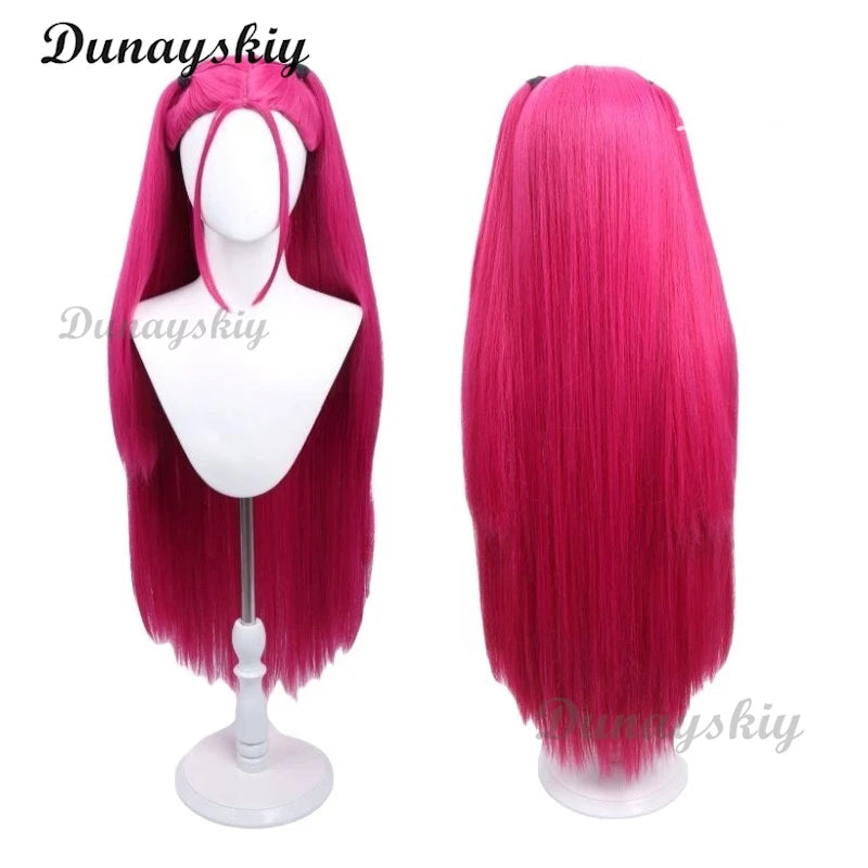 Anime Kpop Demon Zoey Hunters Cosplay Rumi Superstar Mira Cosplay Wig Huntrix Girl Group Wig Baby Women Hallowen Party Roleplay