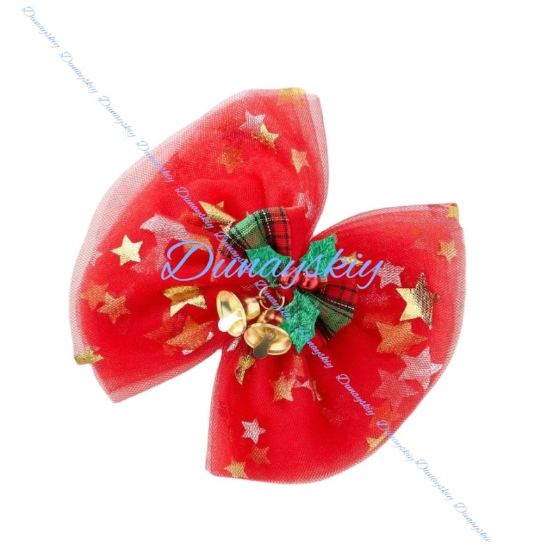 Christmas Kids Girl Stars Dress Cosplay Baby Dresses for Girls Sleeveless Red Green Party Layered Tulle Dress Xmas Clothes