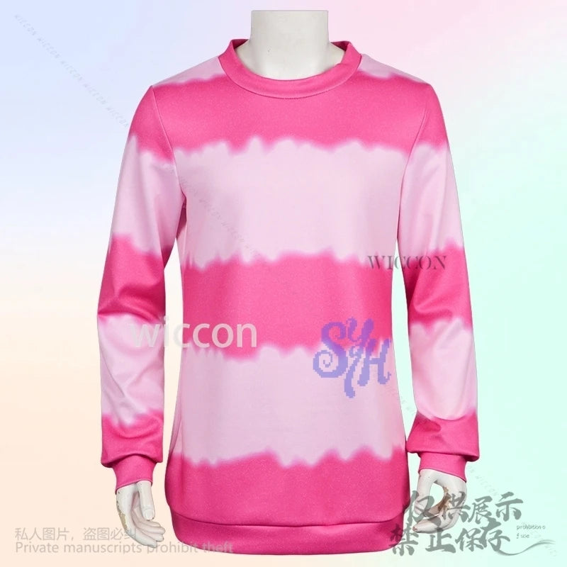 Saja Boys Baby Cosplay Costume Loose Anime Kpop Demon Round Neck Sweatshirt Long Sleeve Kawaii Y2k Uniform Wigs Halloween Party