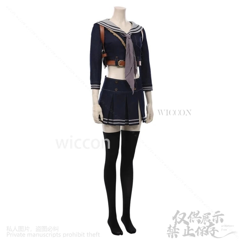 Anime Movie Sucker Punch Baby Doll Cosplay Jirai Kei Girls Costume JK Uniform Dress Halloween Christmas For Girls Customized