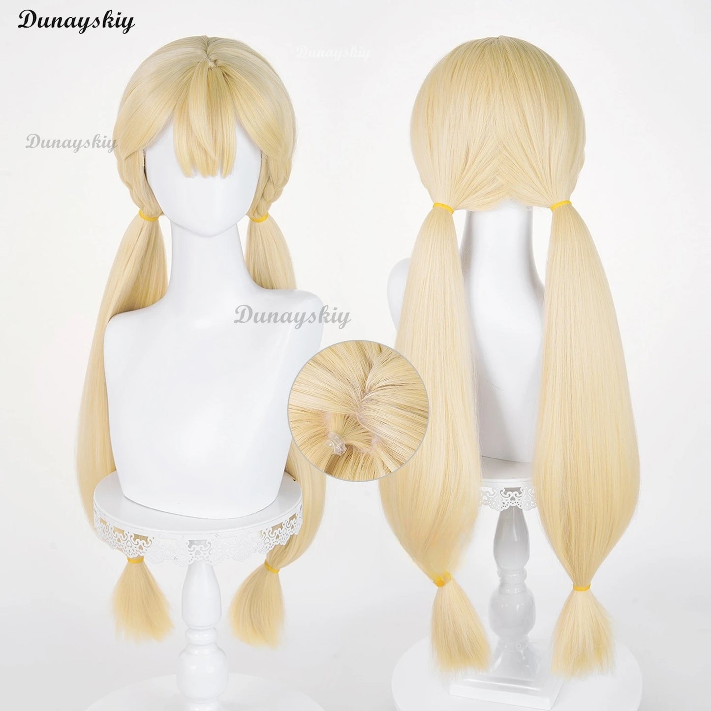 Zenless Zone Zero Alice Thymefield Anime Cosplay Wig Heat Resistant Synthetic Hair Halloween Party Role Play + Free Wig Cap