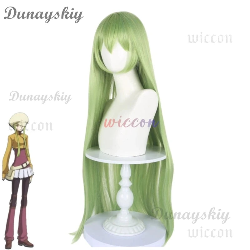 Anime CODE GEASS Lelouch of The Rebellion C.C. Cosplay Costume Detective Uniform Coat Skirt Wig Woman Sexy Carnival Party Suit