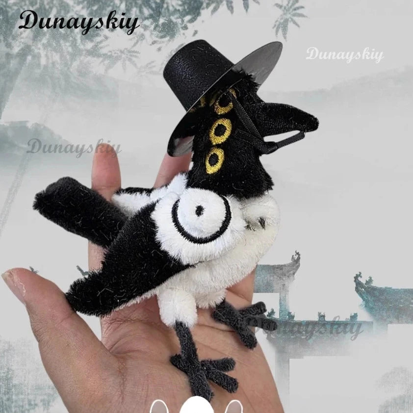 Kpop Products Demon Hunters Tiger and Bird Plushie Cosplay Soft Gift Monster Keychain Halloween Party Movie Halloween set