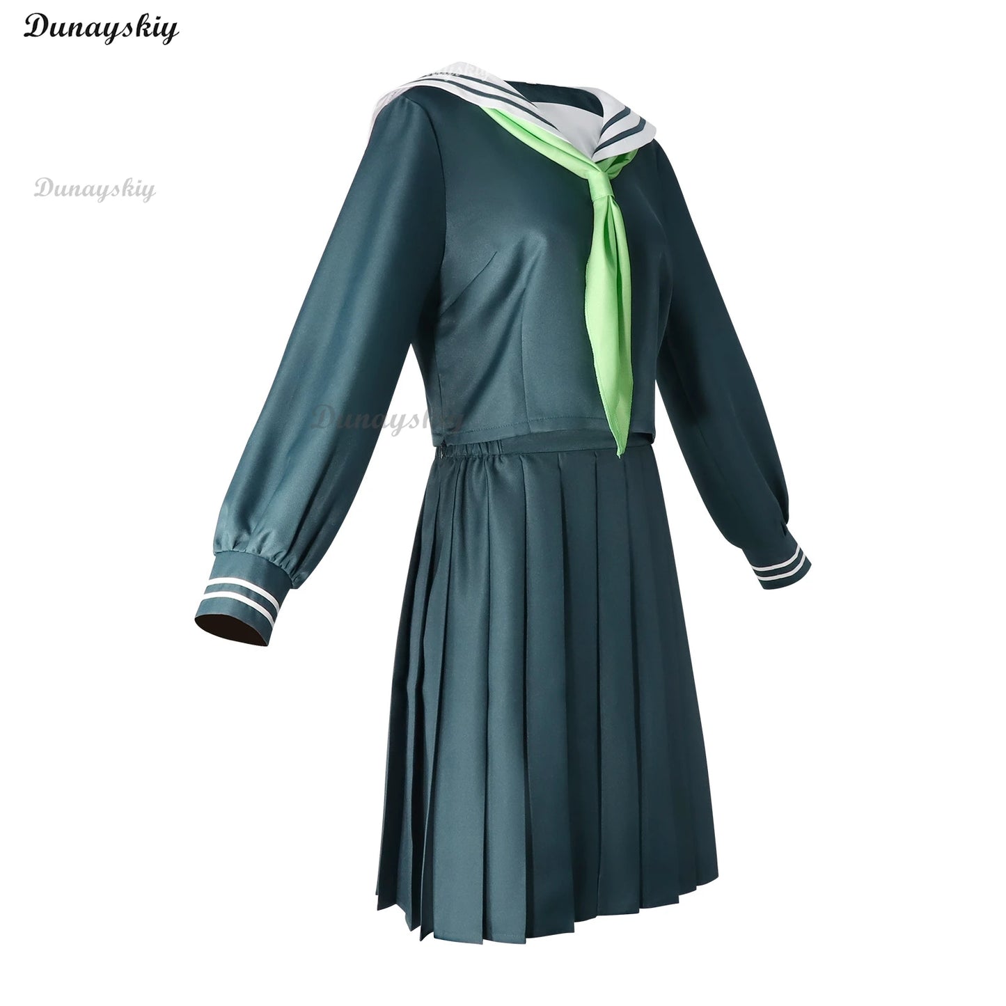 Anime The Apothecary Diaries Maomao Green JK Sailor Uniform Cosplay Costume Wig Skirt Convention Daily Dress Halloween Party