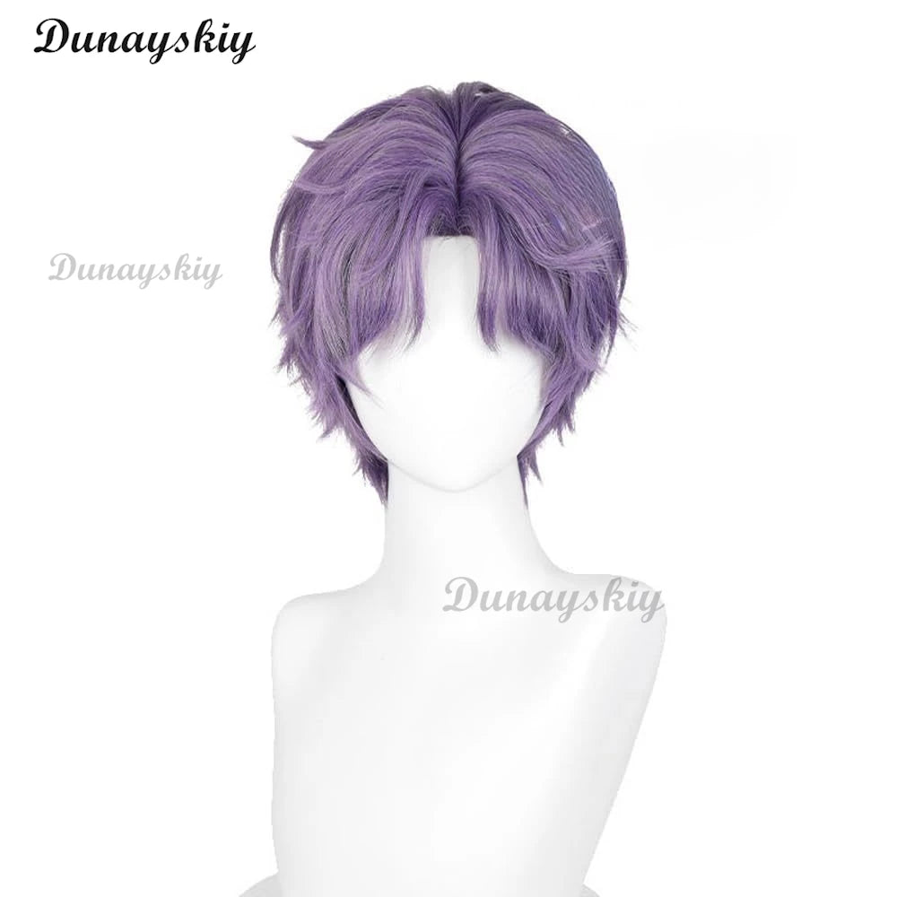 Customized Love and Deepspace Rafayel Cardigan Cosplay Costume Wig Date Game Cosplay Sweater Qiyu Clothes Unisex Couple Suit