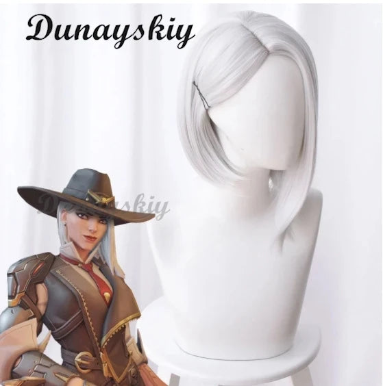 Game Overwatch Ashe Damage Hero Cosplay Costumes Wig Hat Elizabeth Caledonia "Calamity" Ashe Clothes Halloween Outfit Women
