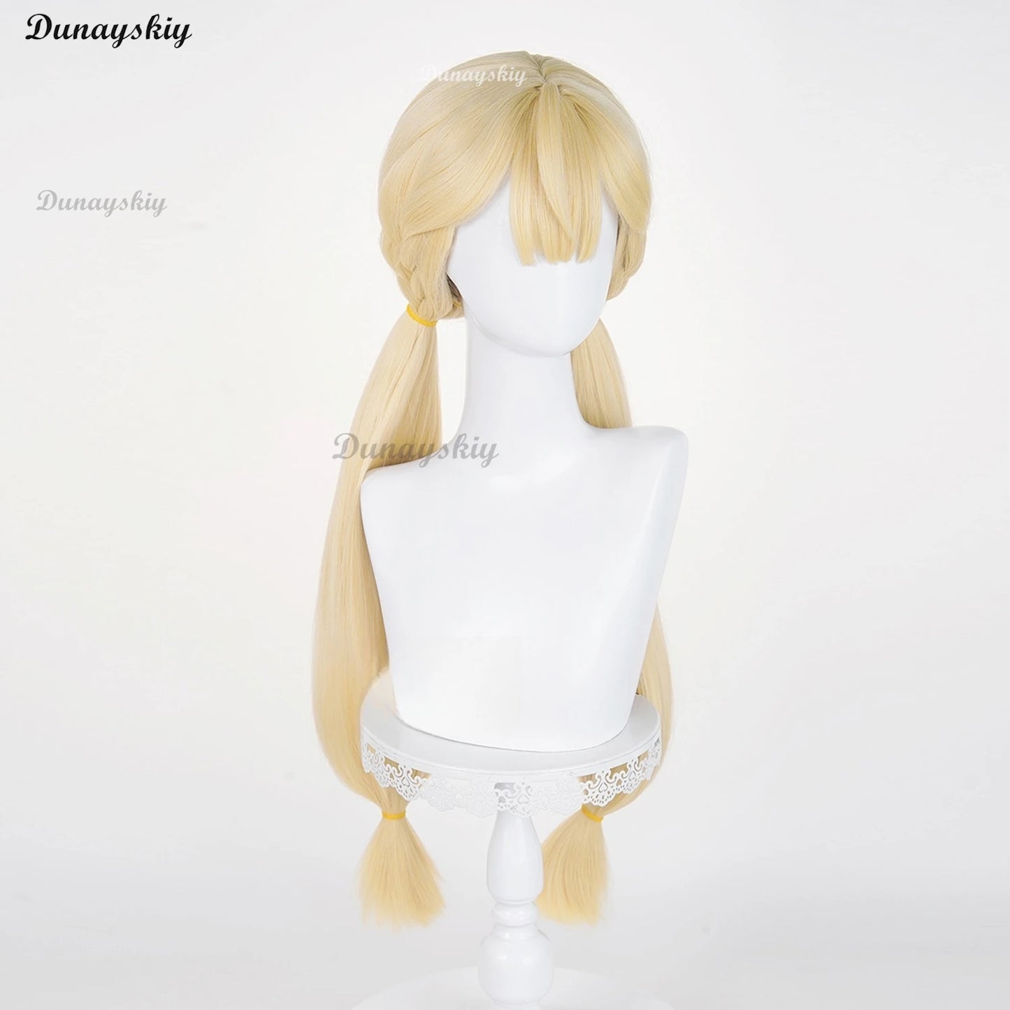 Zenless Zone Zero Alice Thymefield Anime Cosplay Wig Heat Resistant Synthetic Hair Halloween Party Role Play + Free Wig Cap