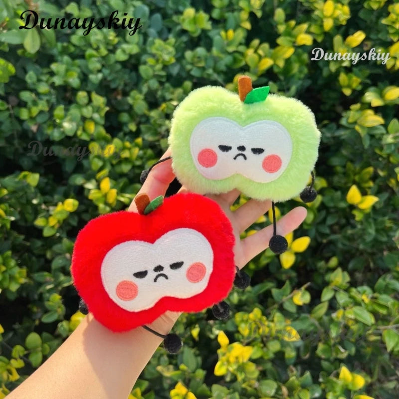Game Love and Deepspace Caleb Cosplay Clothing Bag Plush Red Apple Pendant Bag Decoration Accessories Christmas Gifts