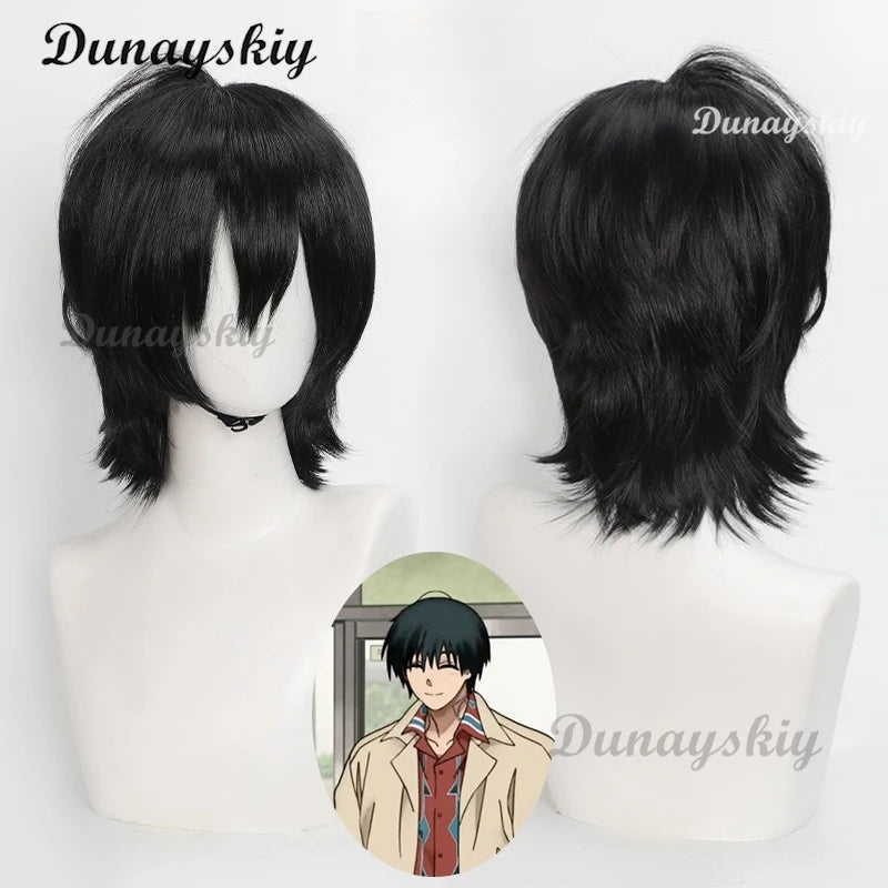 Anime Sakamoto Days Tarou Sakamoto Shishiba Yoichi Nagumo Lu Shaotang Wutang Aoi Sakamoto Cosplay Wig Halloween Party Wigs