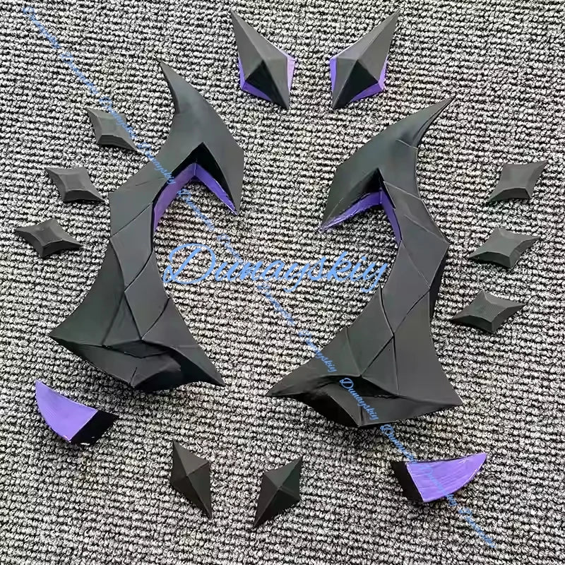 Durin Dragon Horn Hairpin Game Genshin Impact Durin Cosplay Headwear Hair Clip Costume Hair Accessories Halloween Costume Props