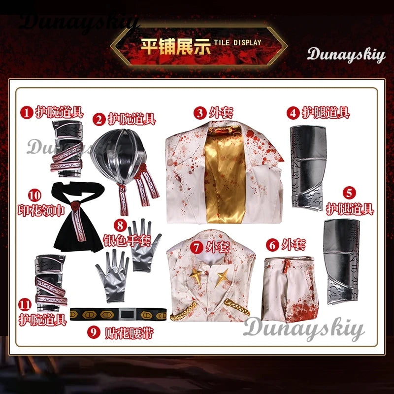 Game Limbus Company sinclair Cosplay Costume Halloween outfits Women Men Clothing Hallowmas Party