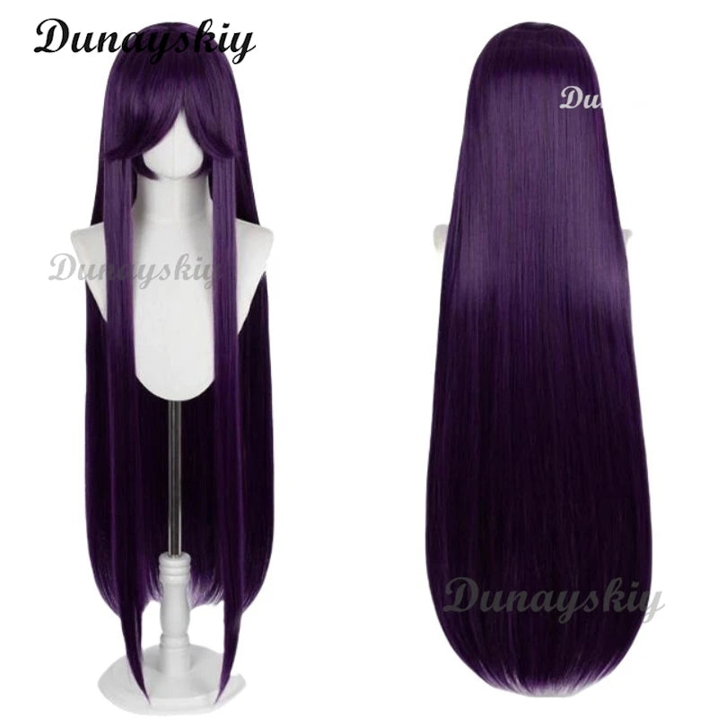 Game Yukari Costume Wig Blue Cosplay Archive Black Sailor Suit Top Skirt Uniform Full Set Japanese Style Role Play Outfit Women