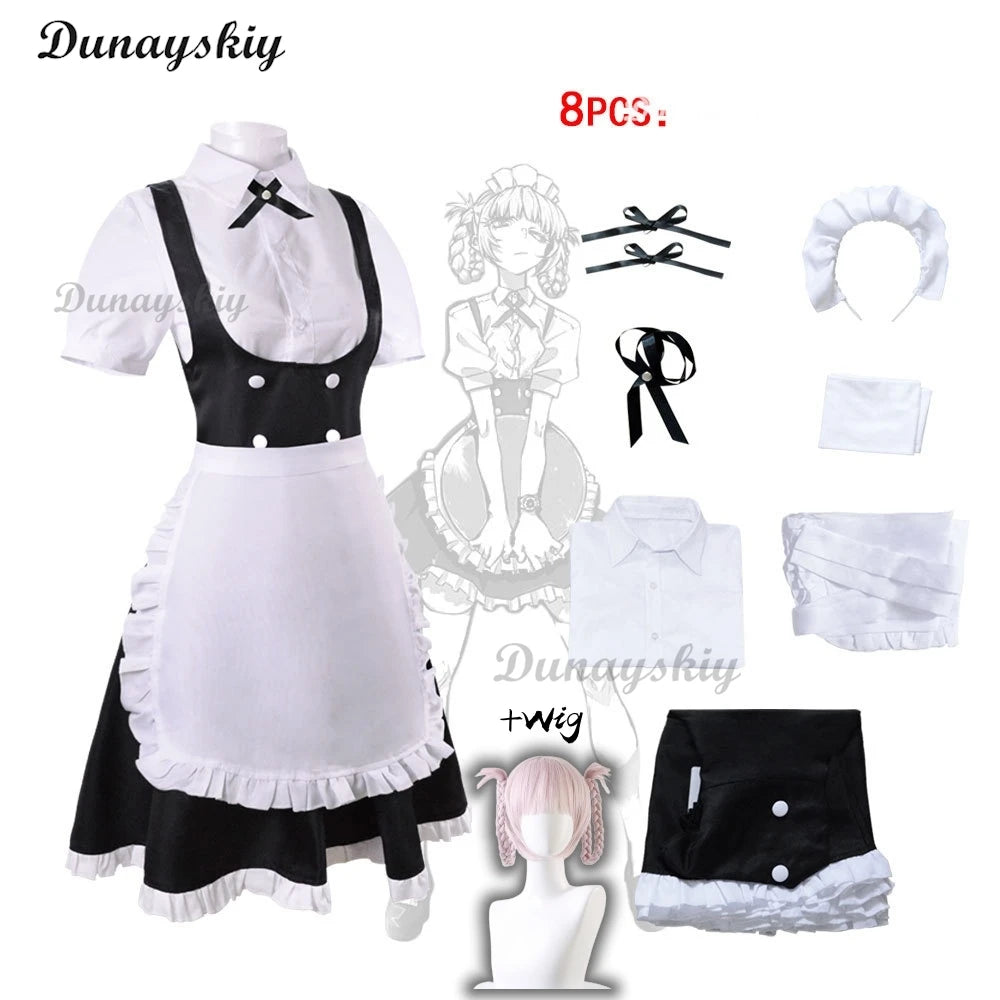 Anime Yofukashi No Uta Cosplay Nanakusa Nazuna Cosplay Costume Call of The Night Cosplay Costume Halloween Coak Cloak Customized