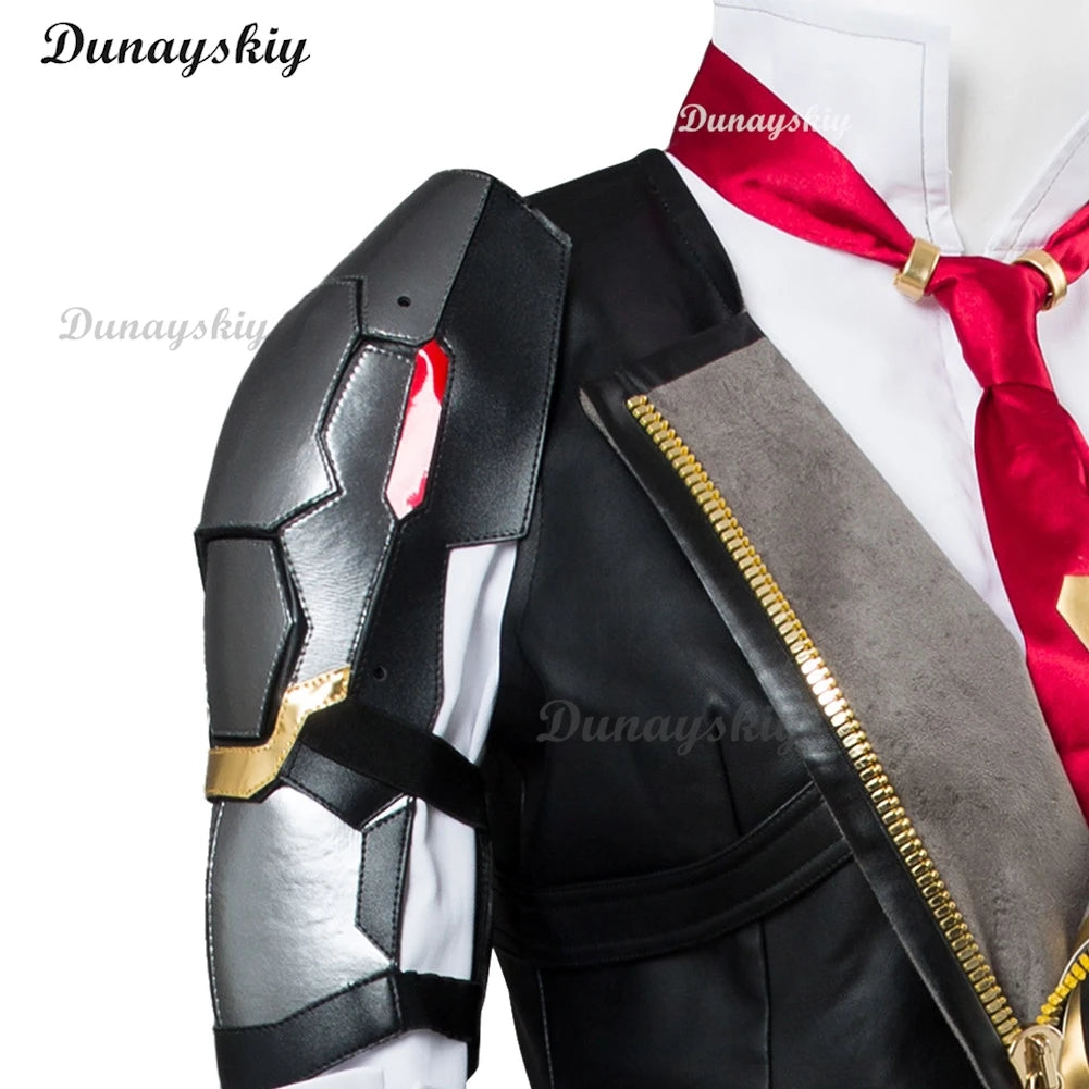 Game Overwatch Ashe Damage Hero Cosplay Costumes Wig Hat Elizabeth Caledonia "Calamity" Ashe Clothes Halloween Outfit Women