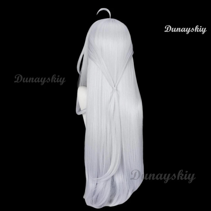 Game Zenless Zone Zero Yixuan Cosplay Wig Long Black Hair Synthetic Hair Haipin Headwear Women Men Halloween