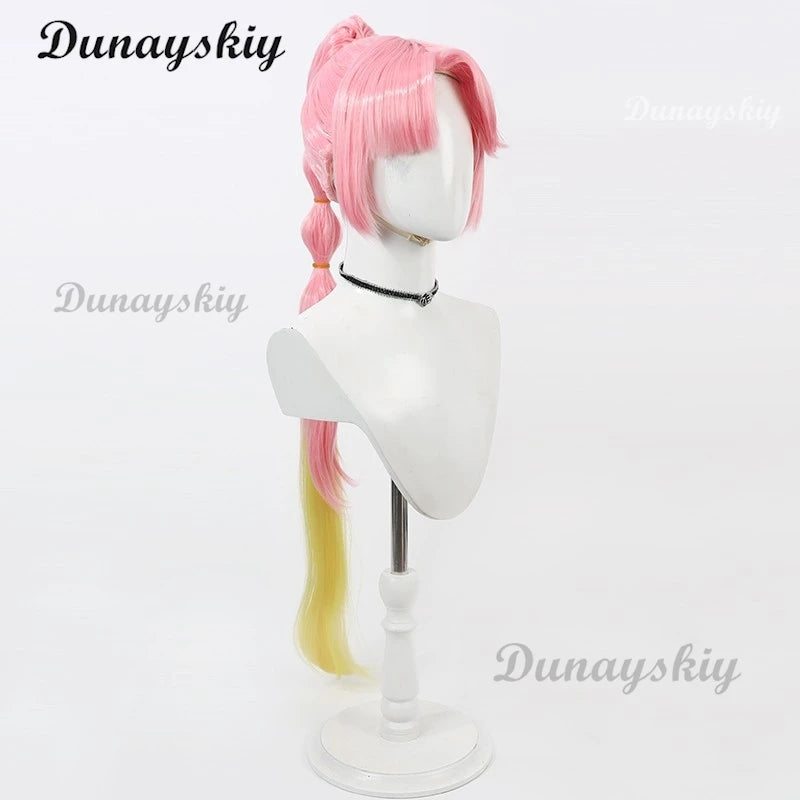 LoveLive! Hasu No Sora Jogakuin School Idol Club Anyoji Hime Cosplay Wig Synthetic Hair Halloween Party Role Play