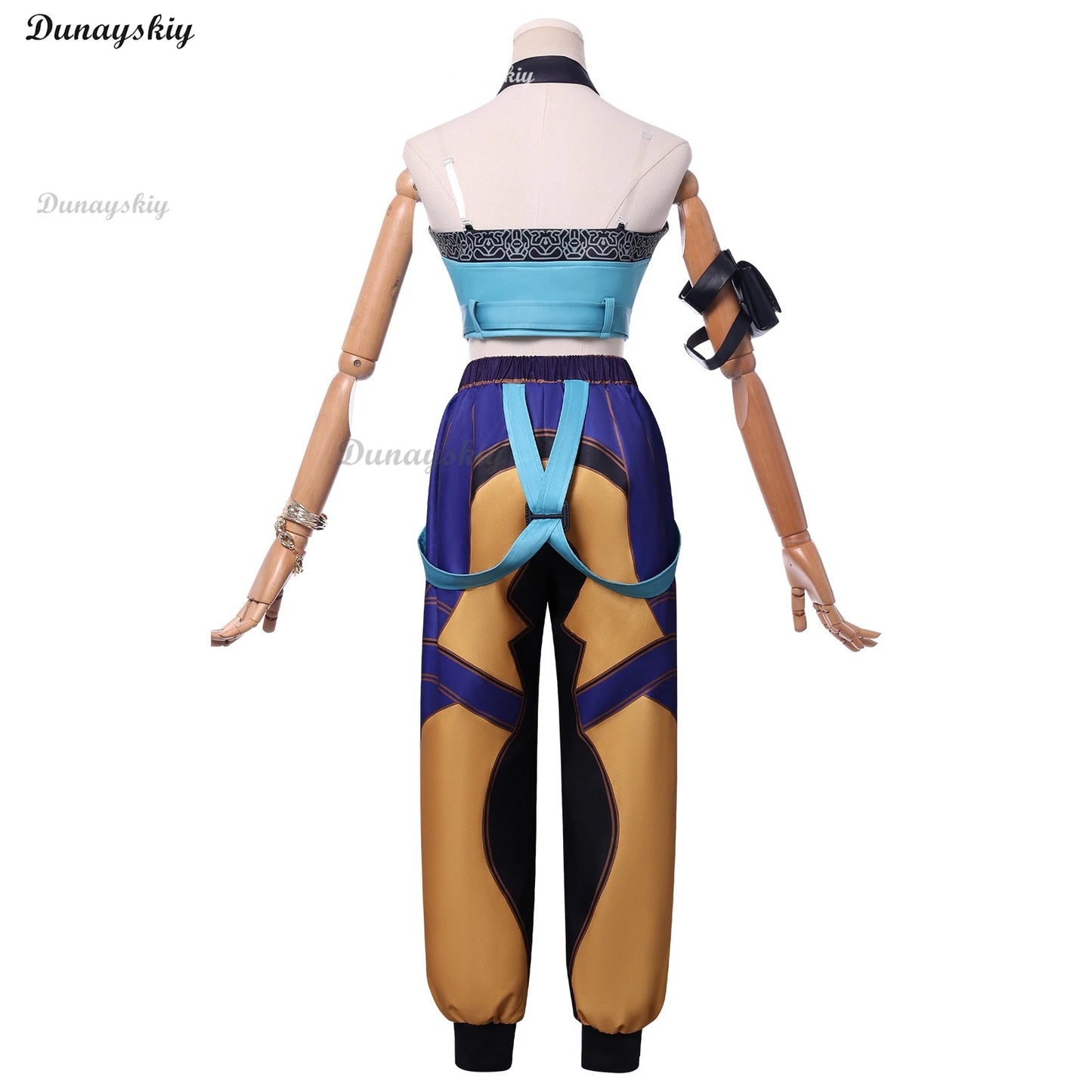 Anime Movie KPop Demon Hunters Zoey Cosplay Costume Uniform Huntrix Rings Earrings Festival Halloween Party for Women Girls Prop