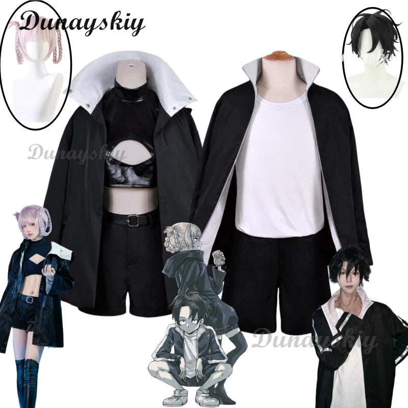 Anime Yofukashi No Uta Cosplay Nanakusa Nazuna Cosplay Costume Call of The Night Cosplay Costume Halloween Coak Cloak Customized