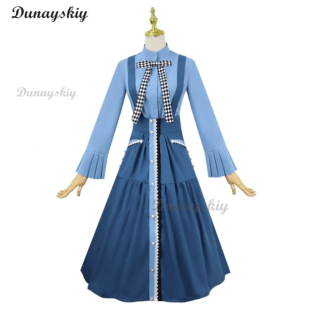 Reverse:1999 Sonetto Women 1st Anniversary Daily Cosplay Costume Cos Game Anime Party Uniform Hallowen Play Role Clothes