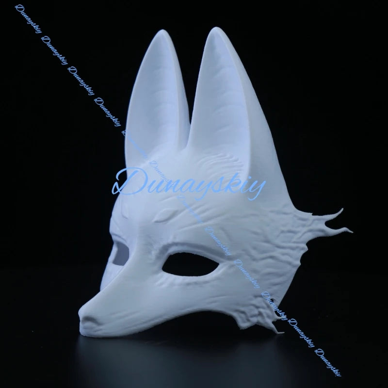 Game Silent  Hinako Shimizu Fox Man Mask Cosplay 3D Mask Prop Kotoyuki Tsuneki Hill Cosplay Halloween Carnival Horror Outfit