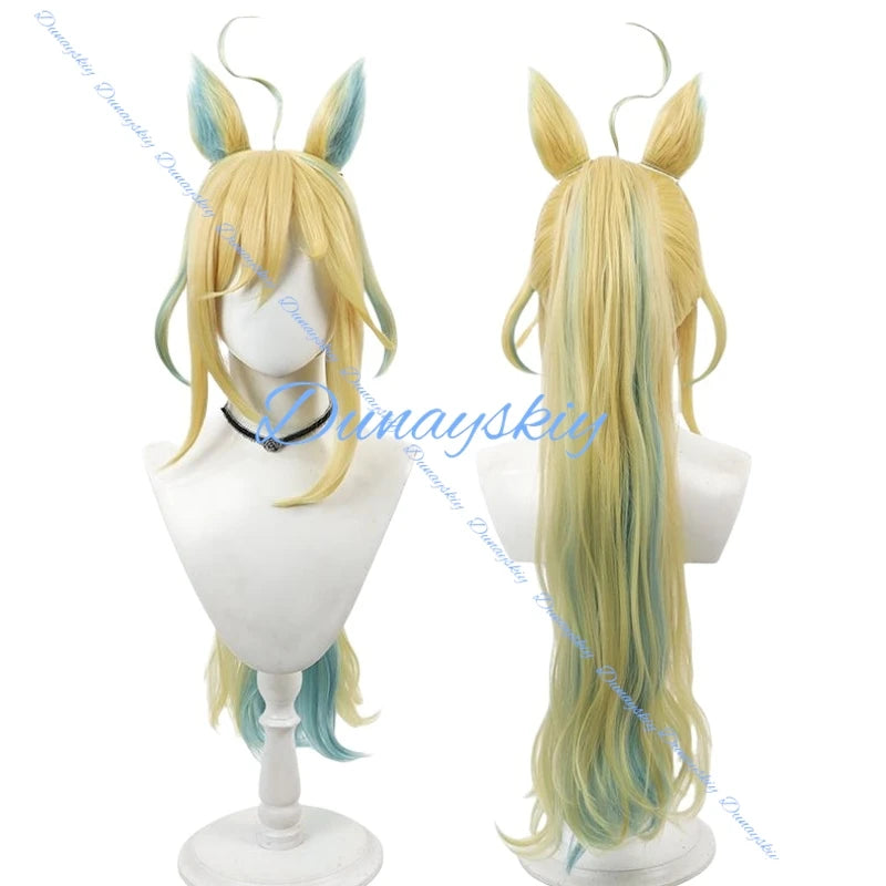 Pretty Derby Neo Universe 80cm Long Wavy Anime Cosplay Wigs 3 Styles Fiber Heat Resistant Synthetic Hair + Wig Cap