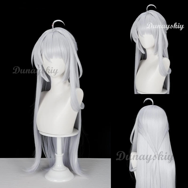 Game Zenless Zone Zero Yixuan Cosplay Wig Long Black Hair Synthetic Hair Haipin Headwear Women Men Halloween