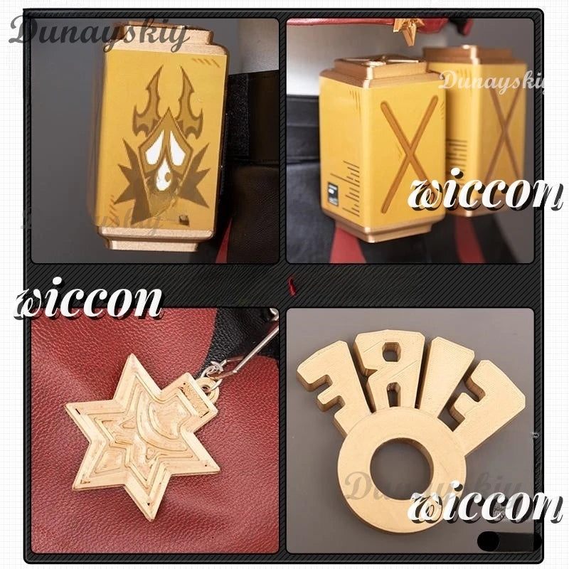 Burnice White Cosplay Costume Wig Hair Zenless Zone Zero Role Play Halloween Party Glasses Woman Comic-Con Disguise Combat Set