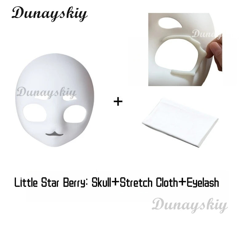 Furry Animal Kigurumi Base Beast Head Mask Cosplay Skull DIY Thicken Plastic Masks Carnival Anime Halloween Party Costume Props