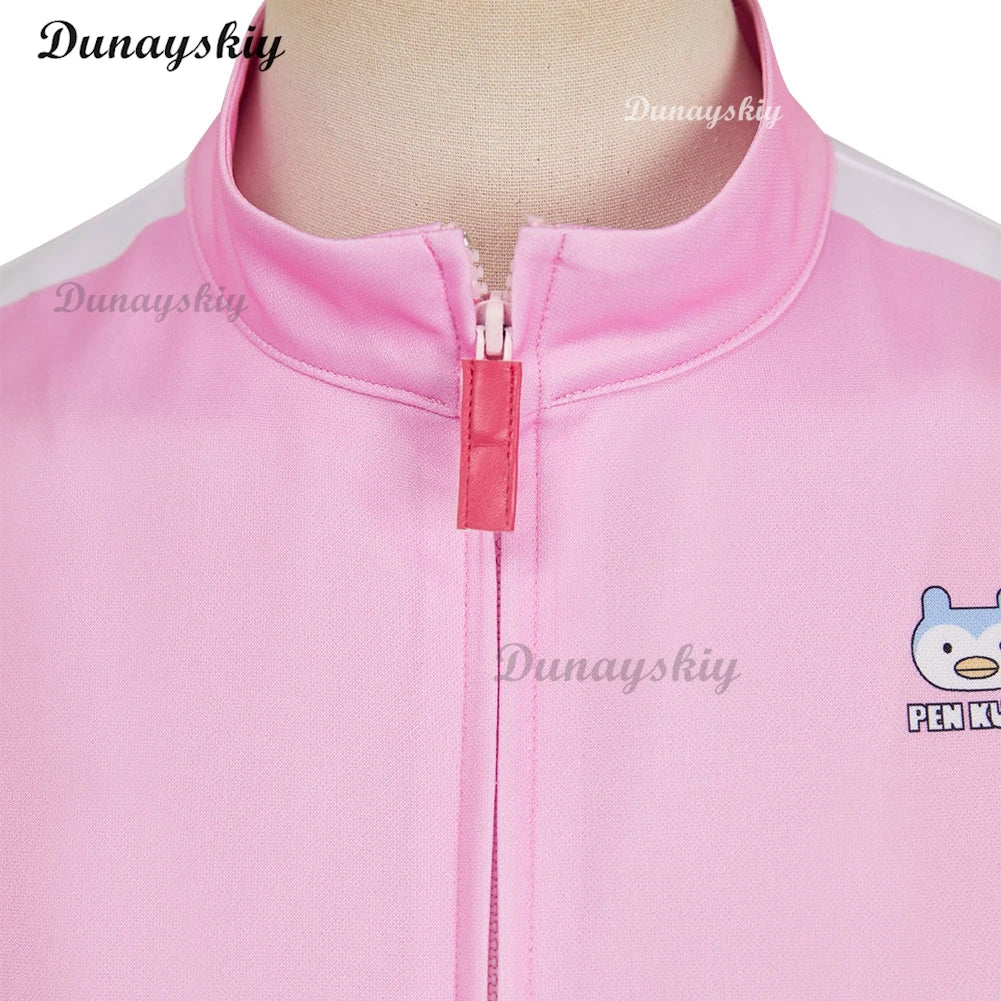 Yuitsuka Inori Anime Medalist Coaplay Costume Short Wig White Dress Rabbit Coat Kawaii Girl Women Outfit Halloween Customized