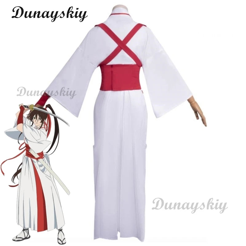 Yamada Asaemon Sagiri Jigoku Raku Hell's Paradise Hells Paradise Jigokuraku Cosplay Costume Wig Ninja Uniform Halloween