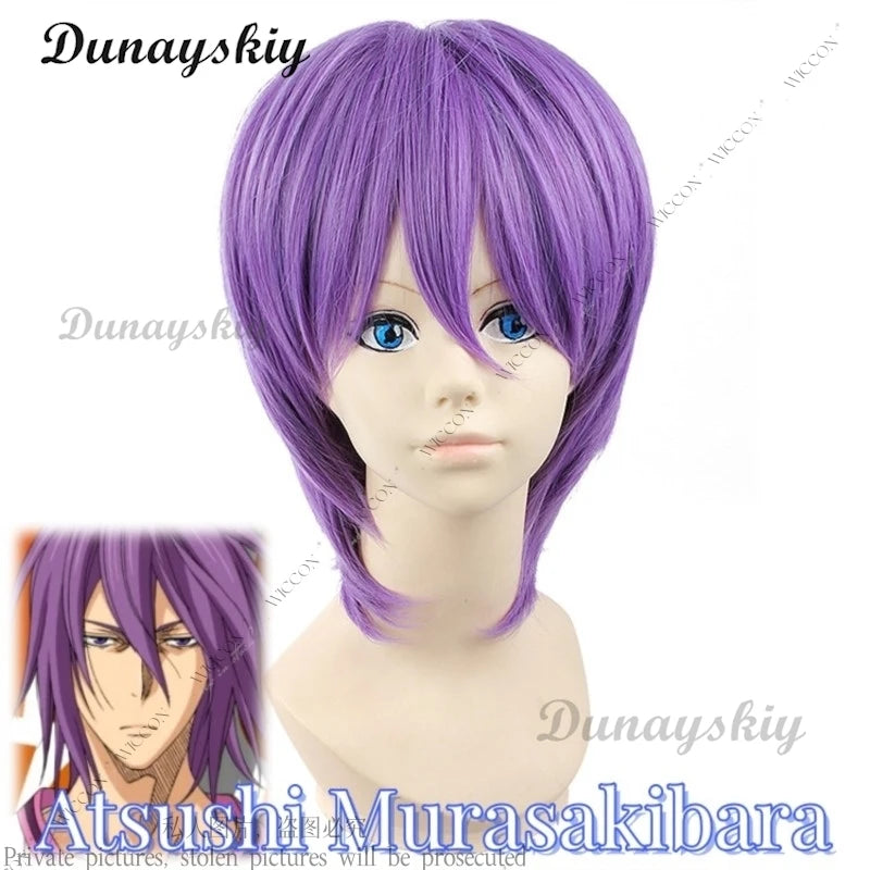 Kuroko Tetsuya Seijuurou Akashi Ryouta Kise Shintarou Midorima Atsushi Murasakibara Taiga Kagami Daiki Aomine Ball Uniform Wig