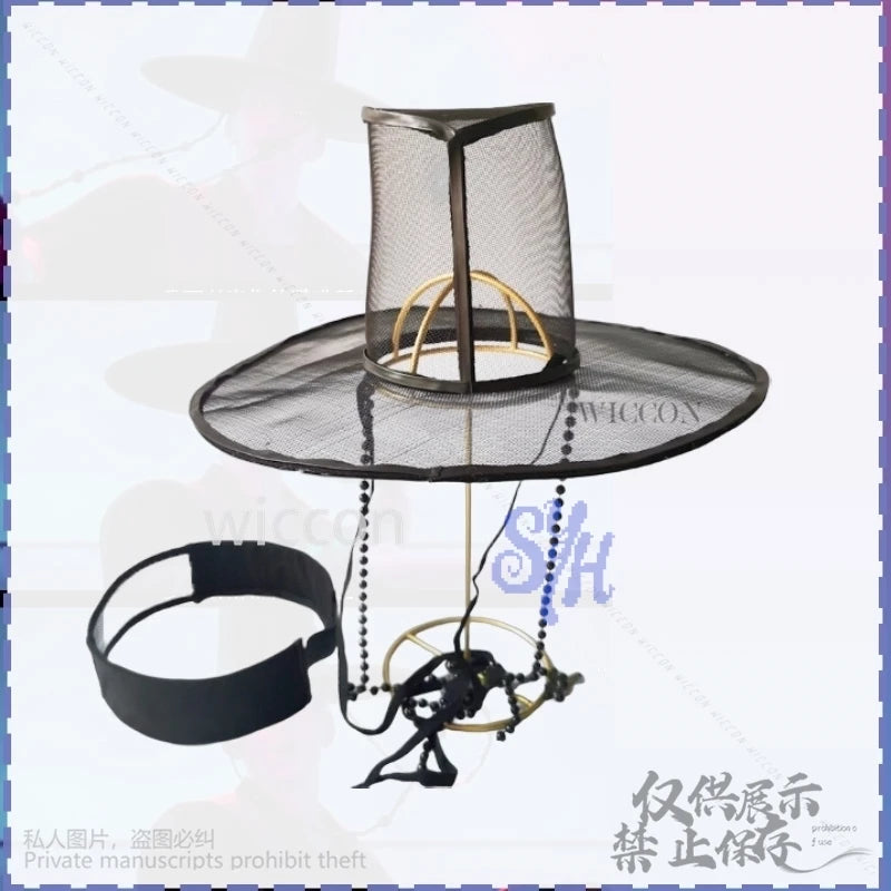 Saja Boys Cosplay Korea Big Top Hat Black DIY Hair Accessores High Quality Anime Movie Demon Jinu Huntrix For Halloween Party