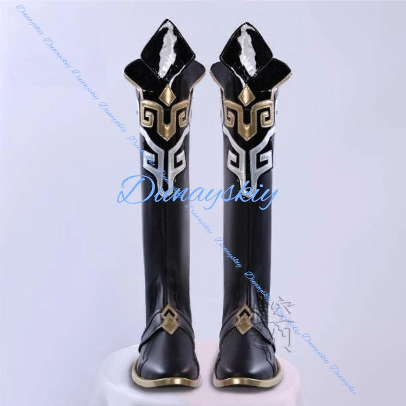 New Dan Heng Imbibitor Lunae Cosplay Costume Wig Honkai Star Rail DanHeng Cosplay Costume Full Set Outfit Halloween