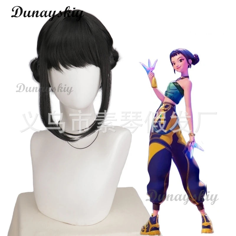 Anime Kpop Demon Zoey Hunters Rumi Mira Cosplay Superstar Cosplay Wig Huntrix Girl Group Wig Baby Women Hallowen Party Roleplay