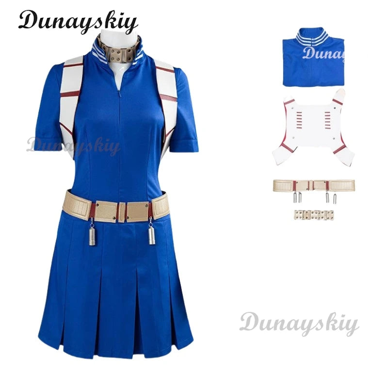 Todoroki Shoto Anime Cosplay Costume Jumpsuits Straps Prop Belt Wig Halloween Party Play Clothing for Woman Man
