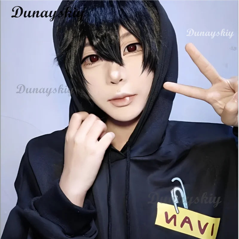 Alien Stage Ivan Till Cosplay Costume Set Suit Wig Hat Hoodie Idol Anime Clothes Dress Up Halloween Christmas Party