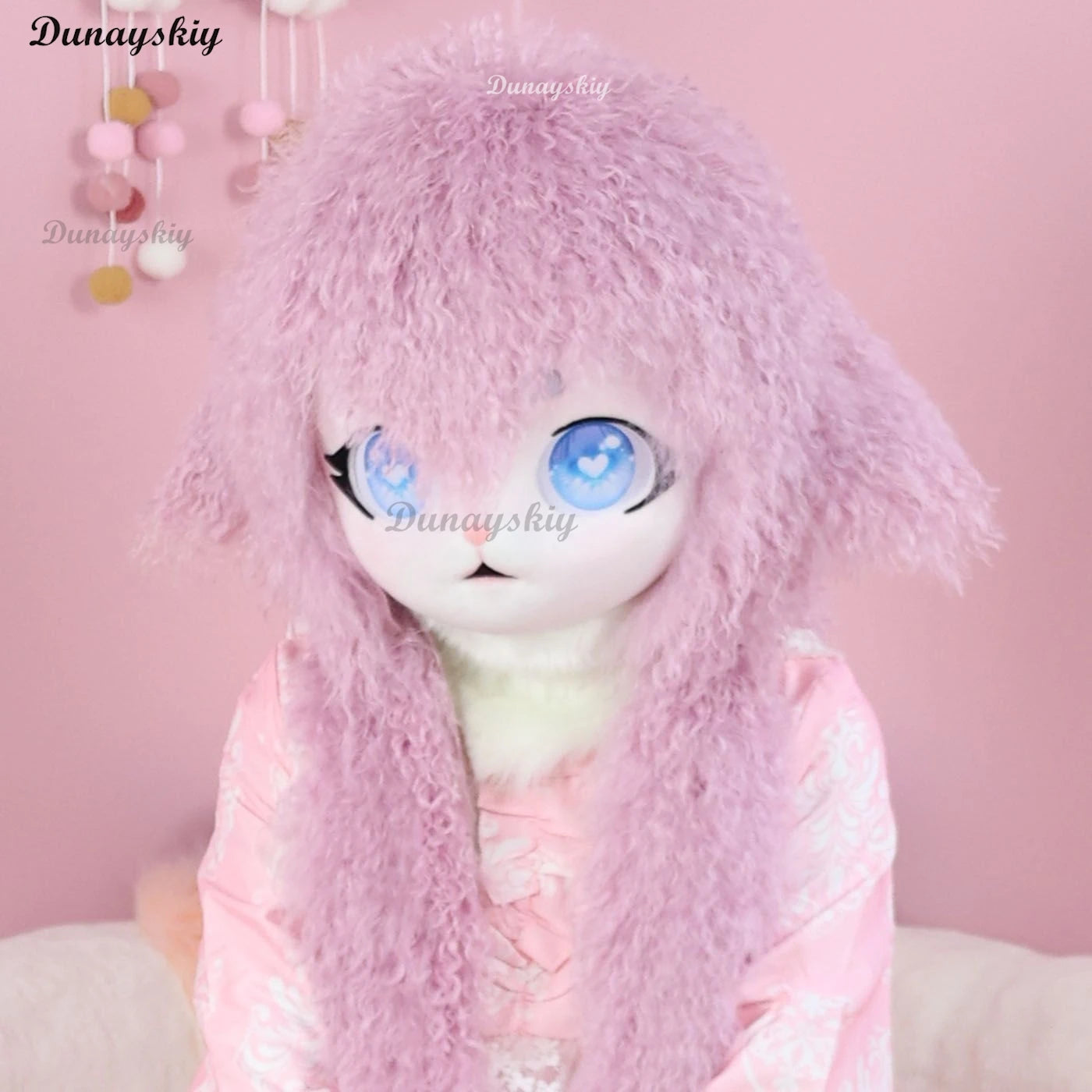 Animal Sheep Fursuit Cosplay Furry Costume Head Base Comiket Furry Kig Kigurumi Rabbit Doll Beast Mask Cosplay Costume Kid Gift