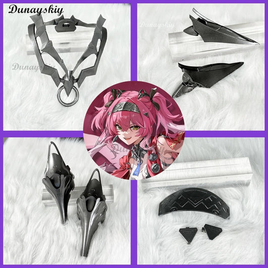 Game Wuthering Waves Lupa Cosplay Prop Headwear 3D Print Halloween Carnival Role Play Costumes Accessories