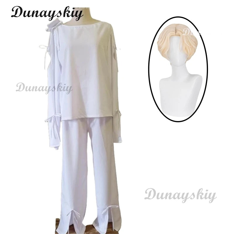 Anime Alien Stage New Costume Blink Gone Cosplay Till Luka Ivan R7 Wigs Patient Clothes Roleplay Suit Halloween Customized