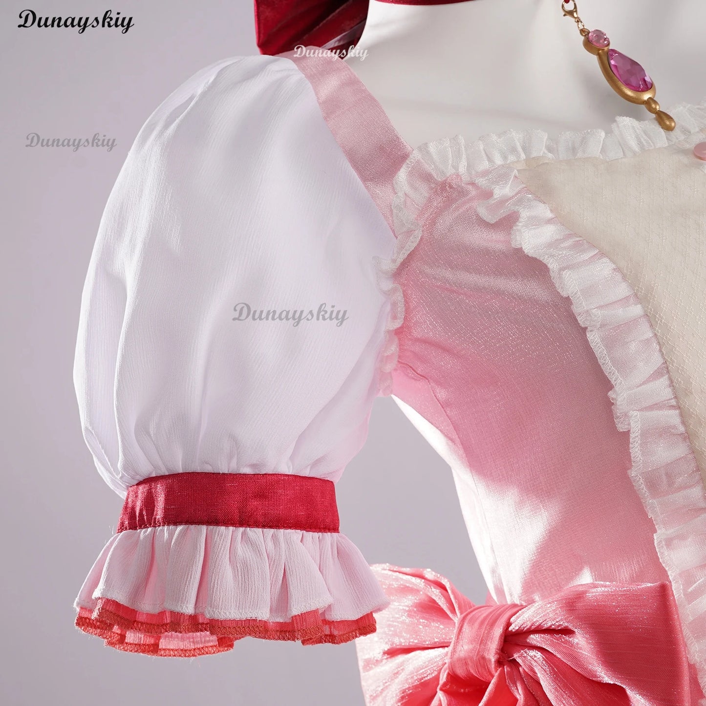 Madoka Cosplay Costume Kaname Combat Battle Suit Mahoushoujo Magic Girl Puella Magi Magica Wig Halloween