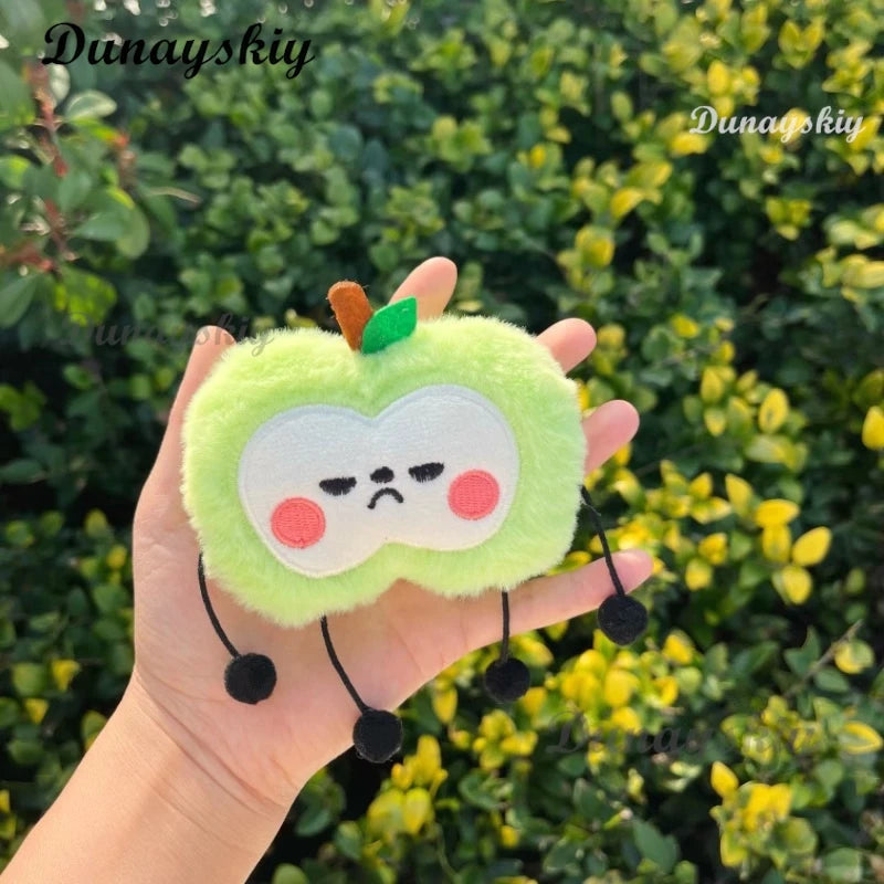 Game Love and Deepspace Caleb Cosplay Clothing Bag Plush Red Apple Pendant Bag Decoration Accessories Christmas Gifts